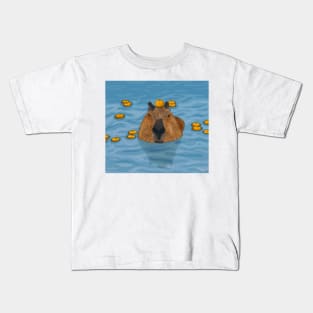 Capybara Chill Kids T-Shirt